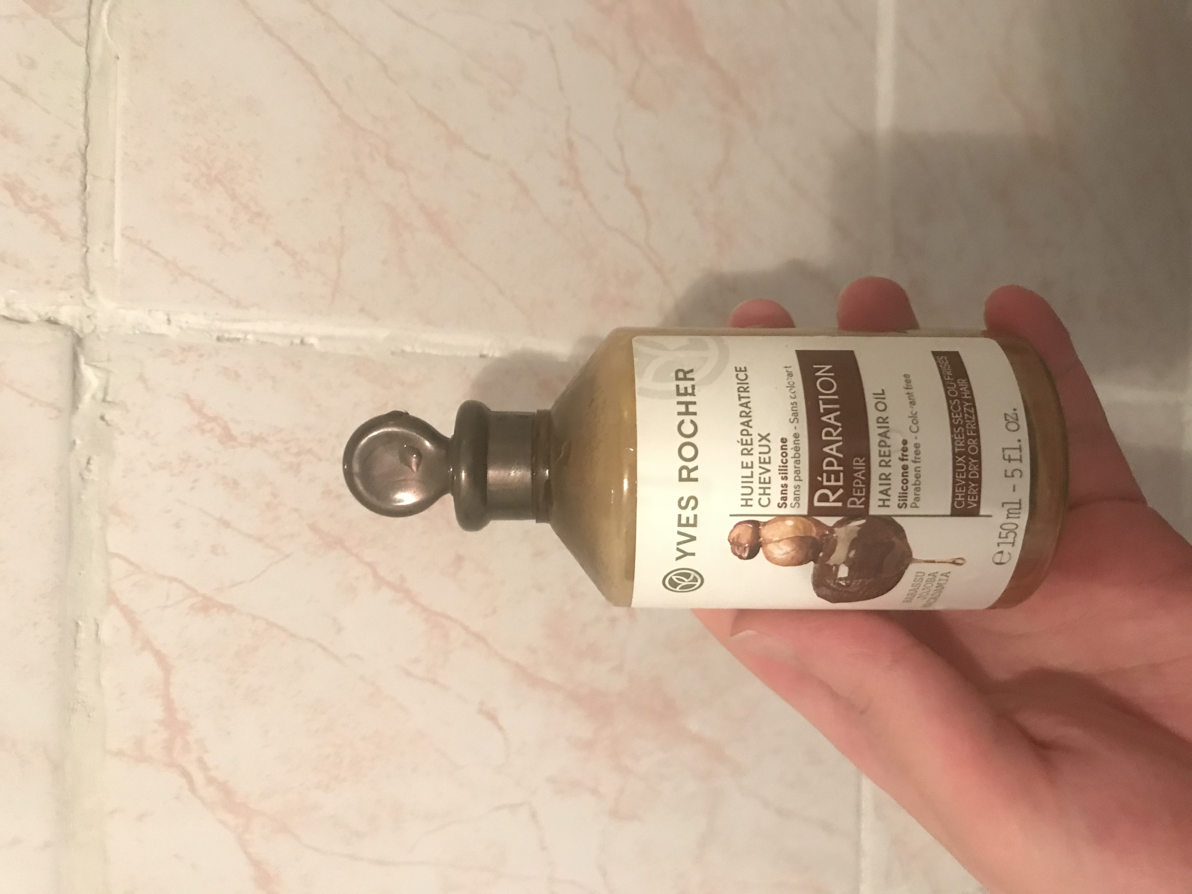 yves rocher hair oil