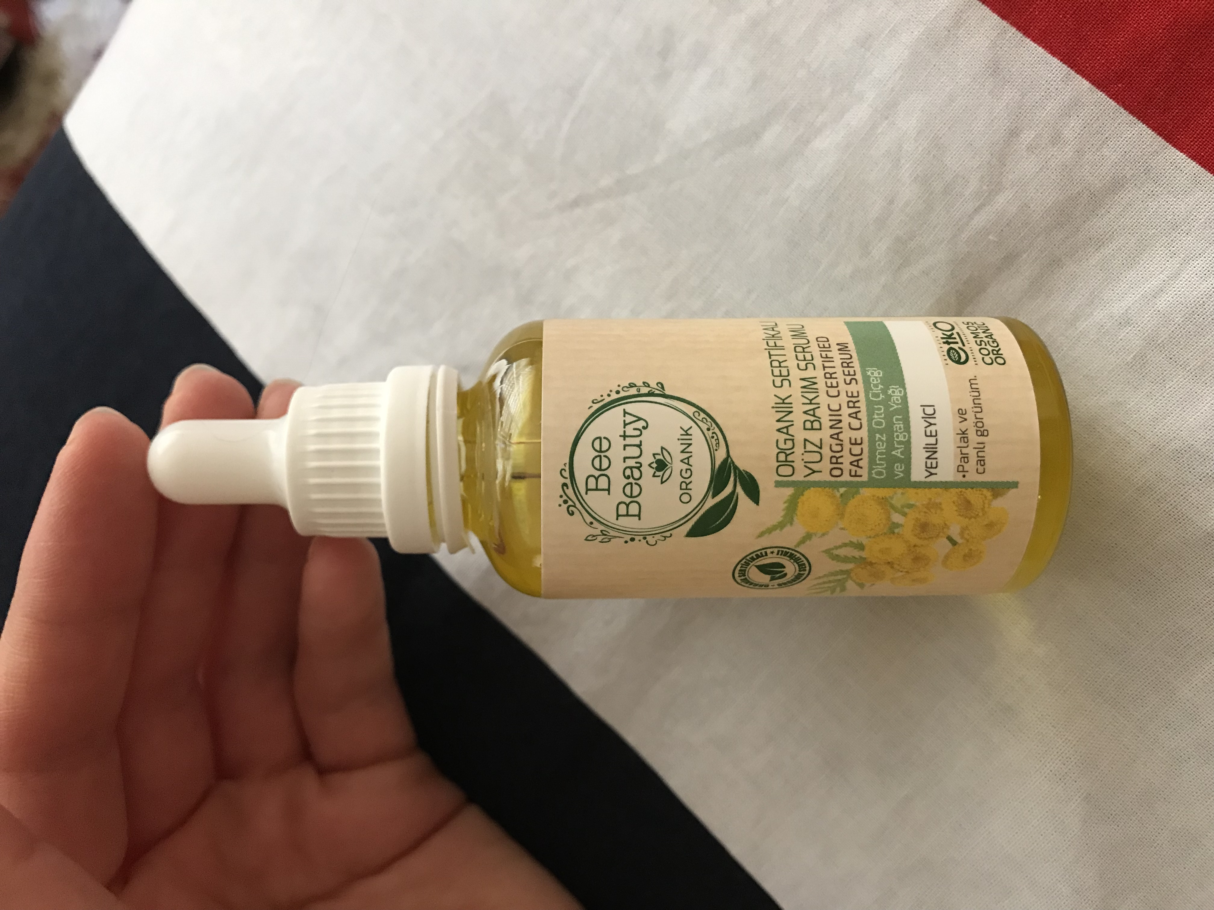 bee beauty organik sertifikalı yüz bakım serumu kullananlar ve hakkında