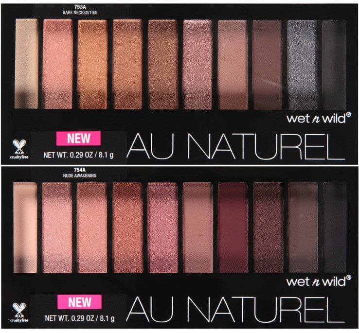 Wet n Wild Au Naturel far paleti inceleme Wet n Wild Au Naturel far paleti inceleme